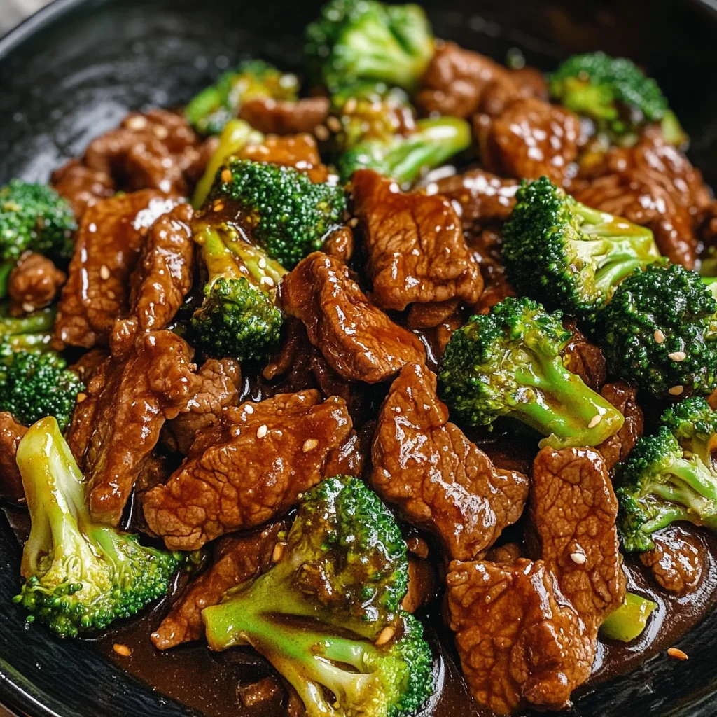 Chinese Beef and Broccoli