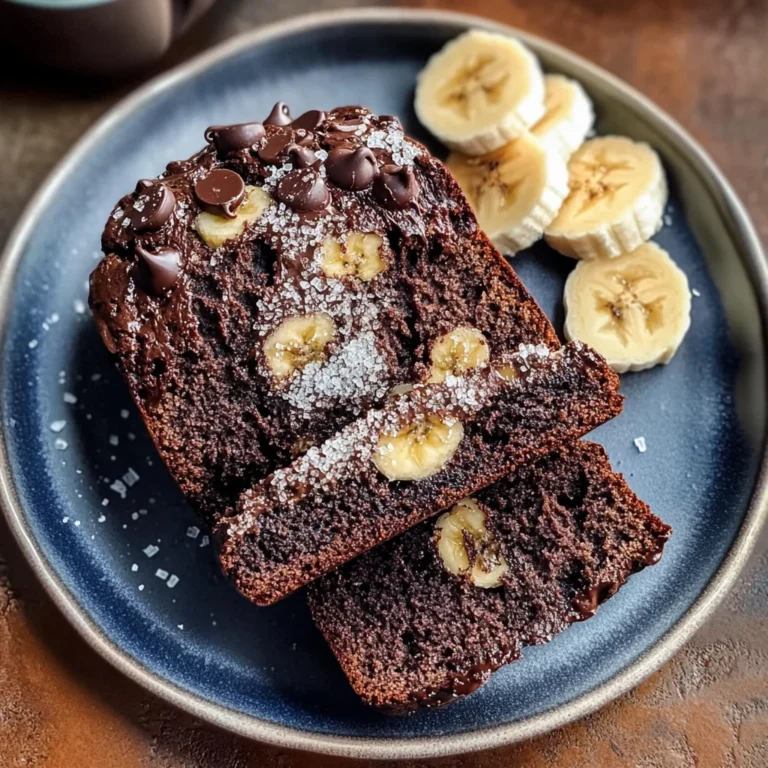 Chocolate Espresso Banana Bread