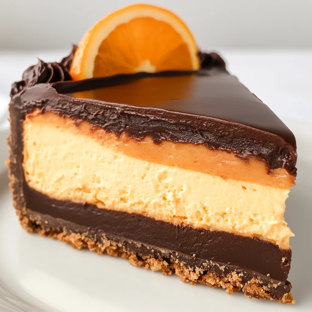 Chocolate Orange Cheesecake