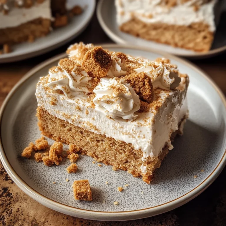Cookie Butter Tres Leches Cake
