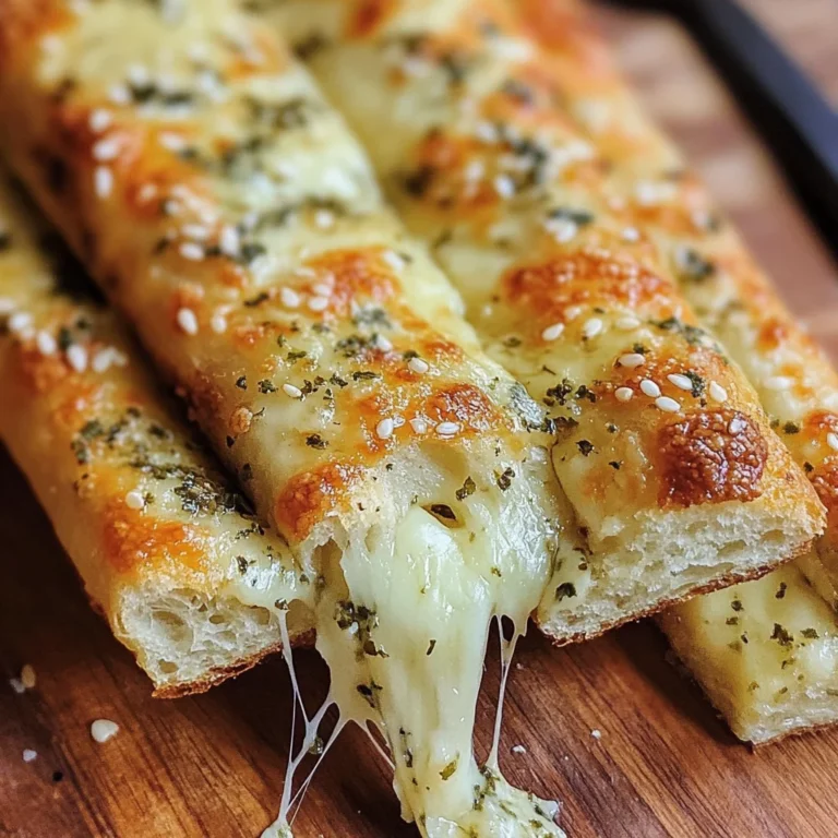 Crispy Sourdough Cheesy Breadsticks