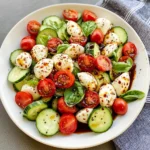 Cucumber Mozzarella Salad