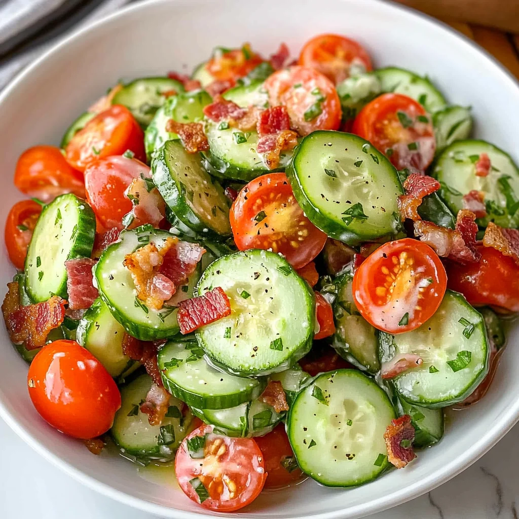 Cucumber Tomato Salad