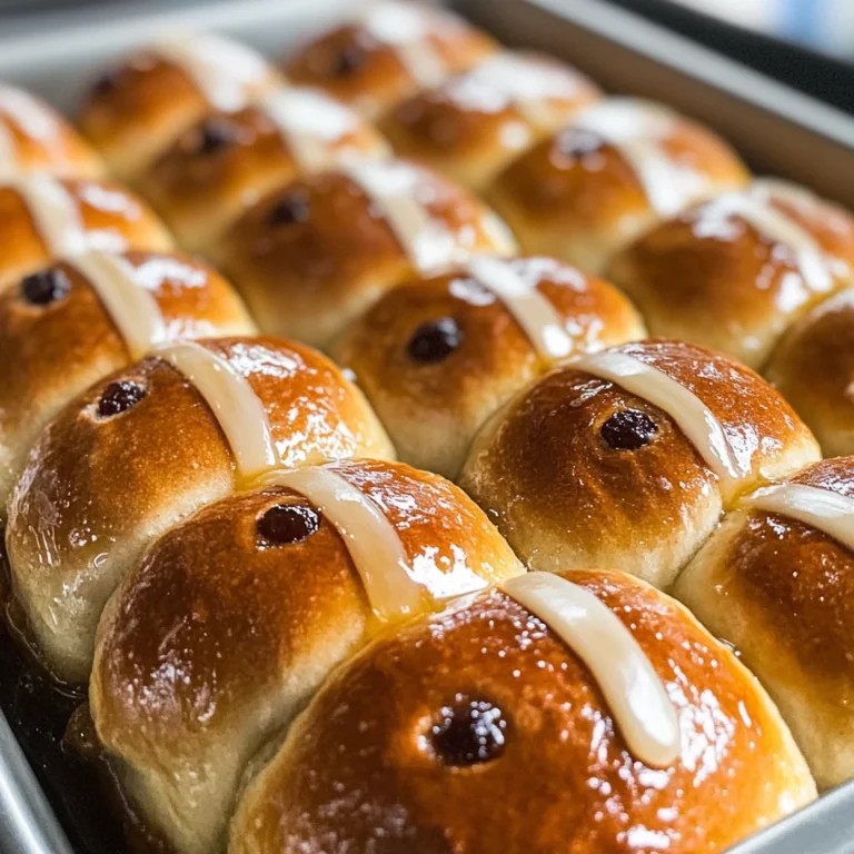 Easy Hot Cross Buns
