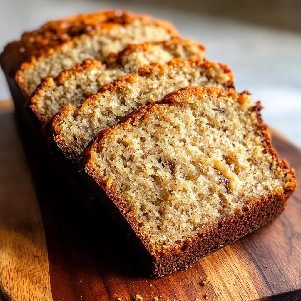 Easy Moist Banana Bread