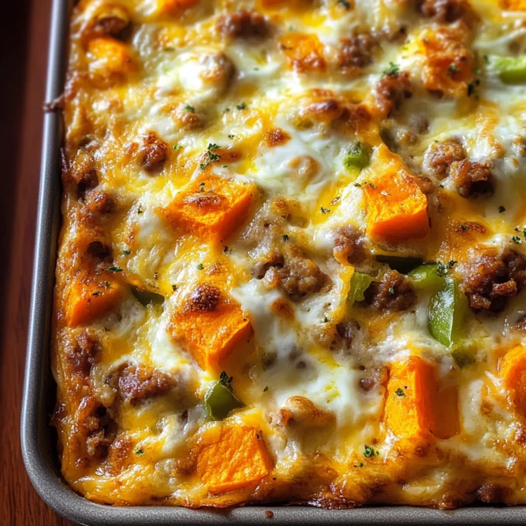 Easy Sweet Potato Egg Casserole