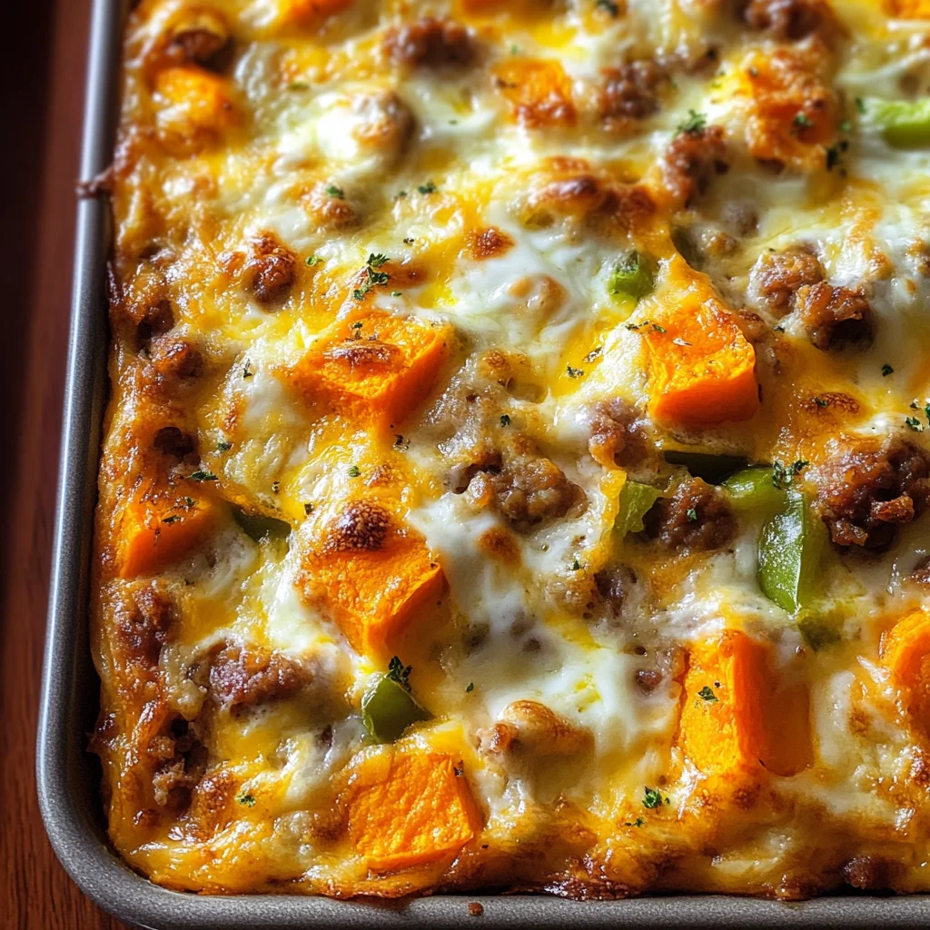 Easy Sweet Potato Egg Casserole