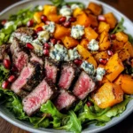 Fall Harvest Steak Salad