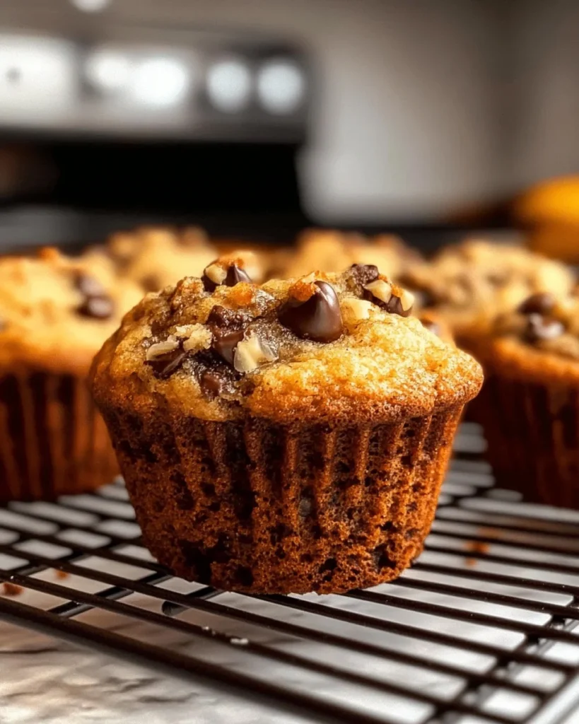 Fluffy Banana Bread Muffins