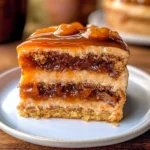 Gooey Coffee Caramel Cake