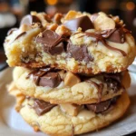Gooey Reese’s Cheesecake Cookies Recipe