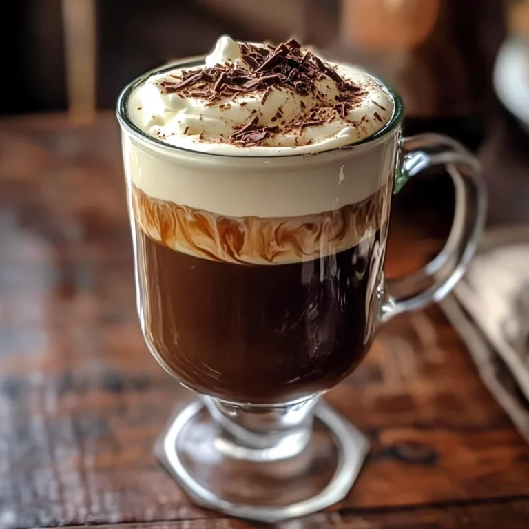 Irish Coffee Cocktail