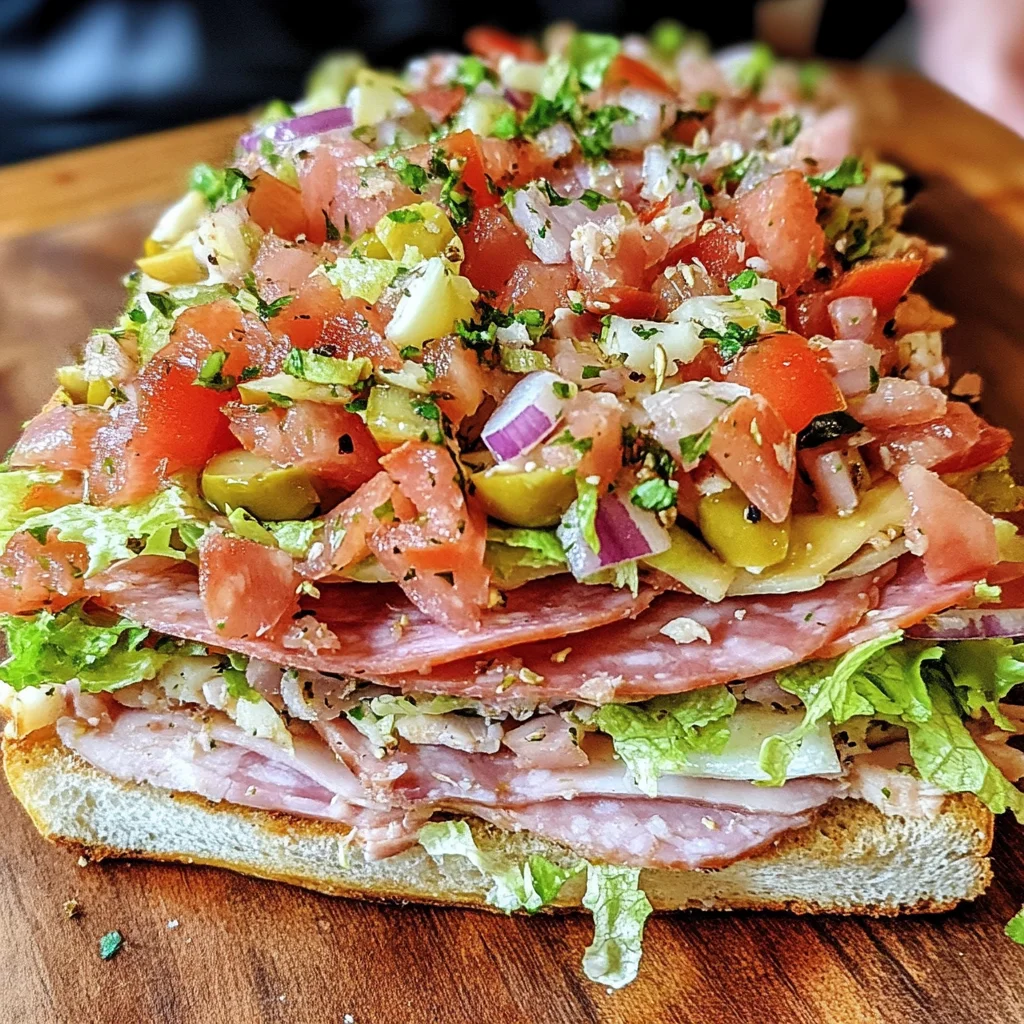 Irresistibly Delicious Chopped Italian Grinder Sandwich Recipe
