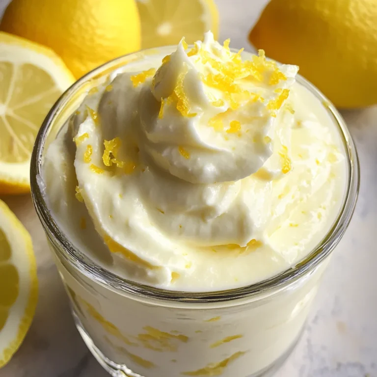 Lemon Mousse