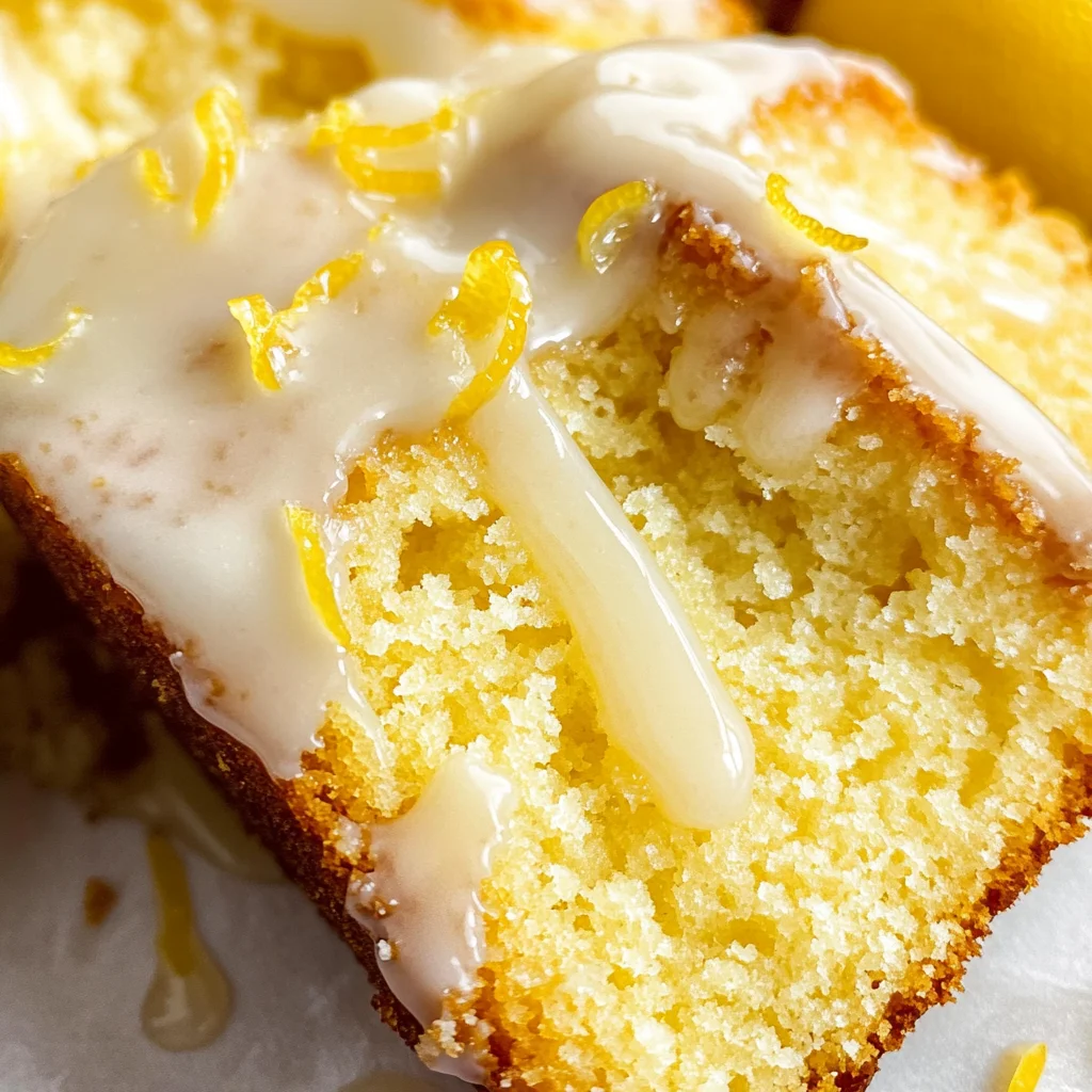 Lemon Pound Cake