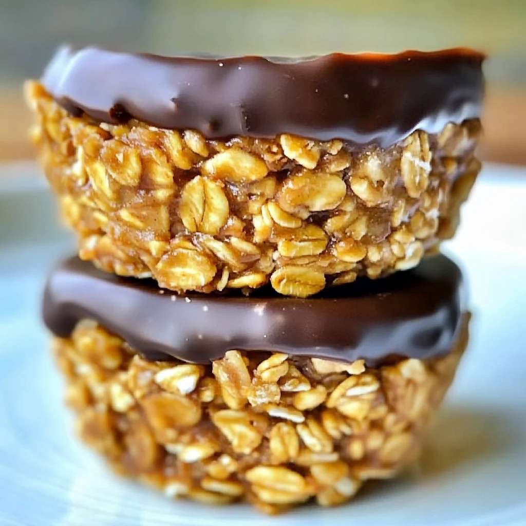 No Bake Peanut Butter Granola Cups