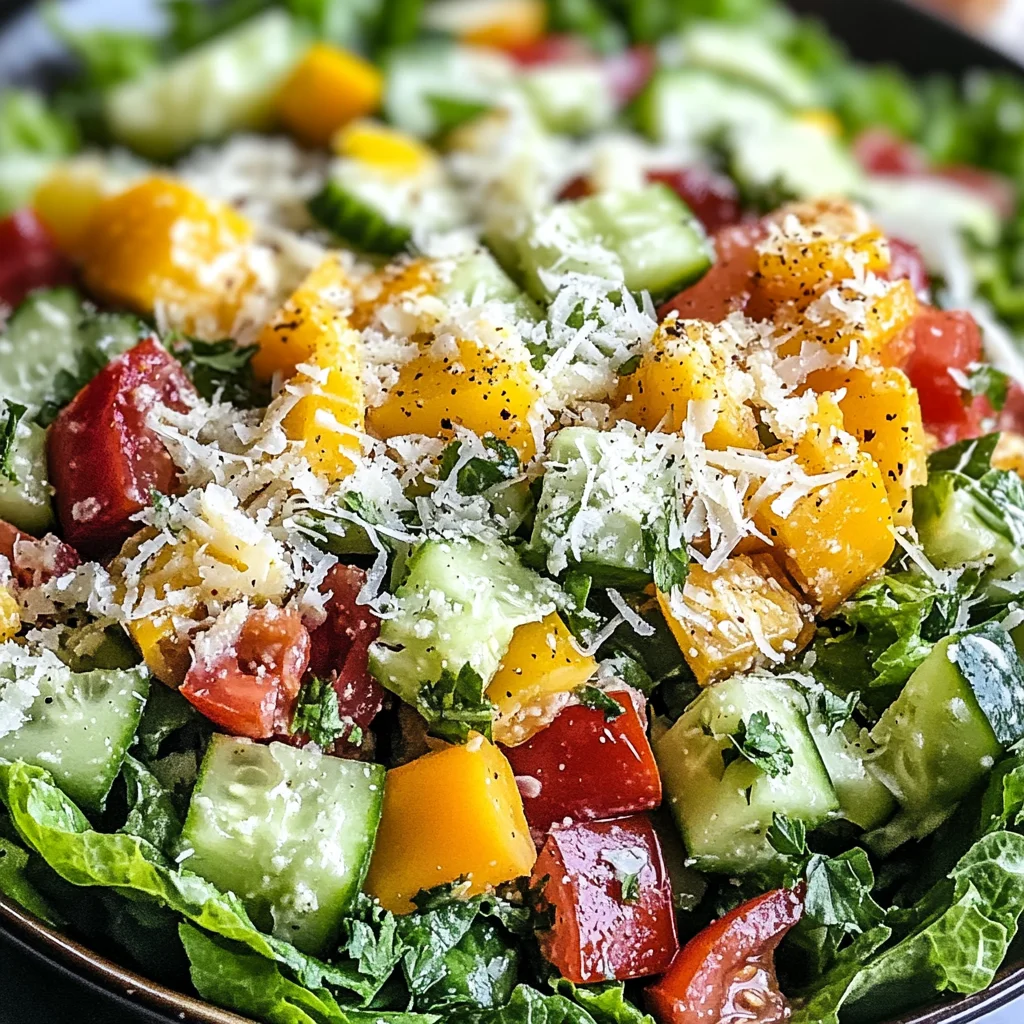 Parmesan Chopped Salad
