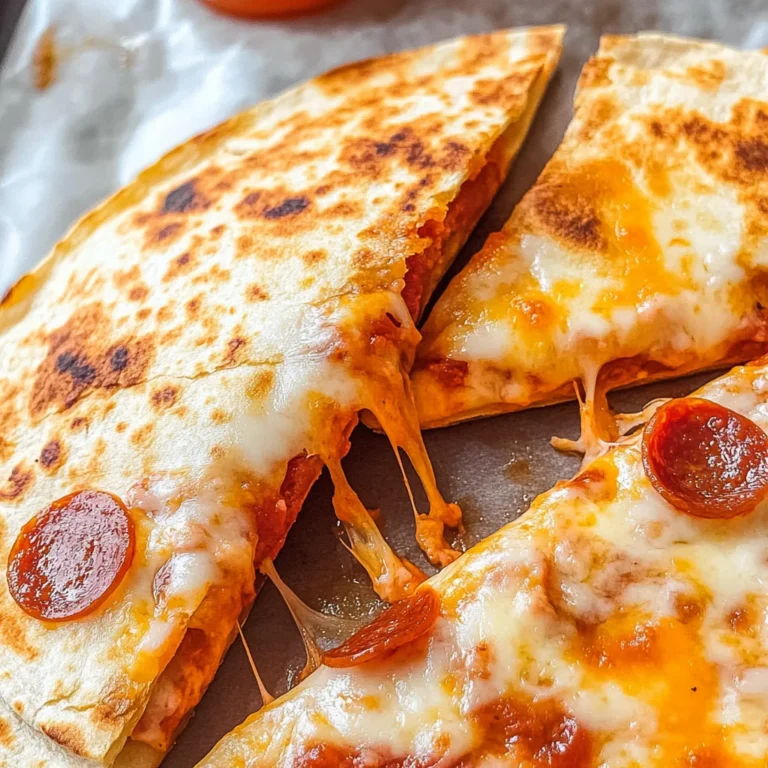 Pizza Quesadillas
