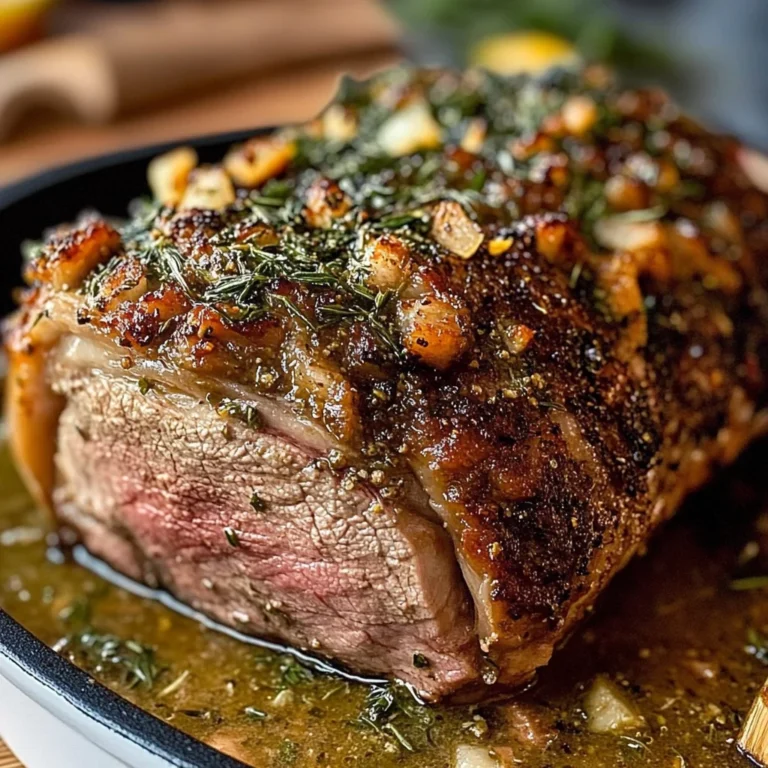 Roast Leg of Lamb with Rich Gravy