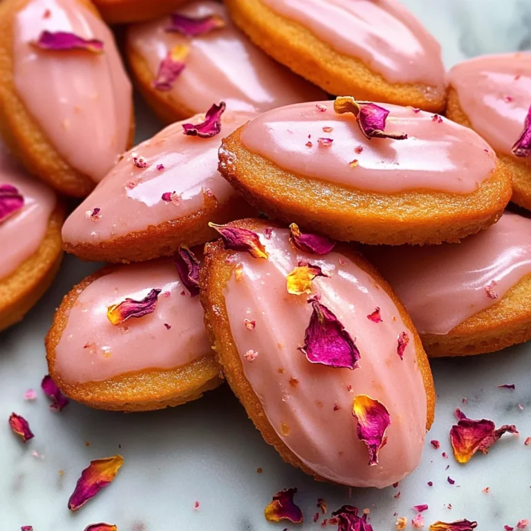 Rose Madeleines