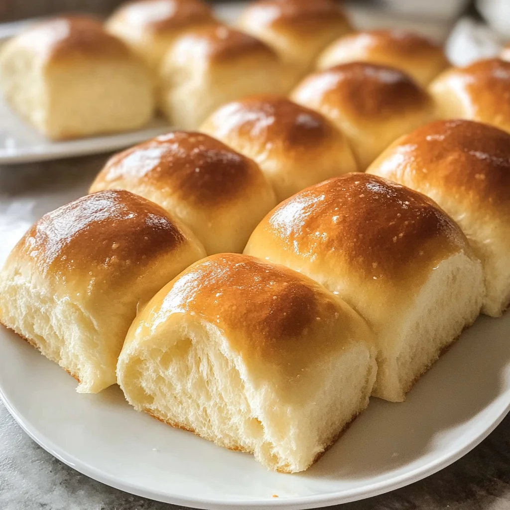 SOFT NO KNEAD Dinner Rolls