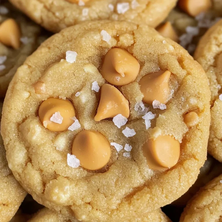 Salted Butterscotch Cookies