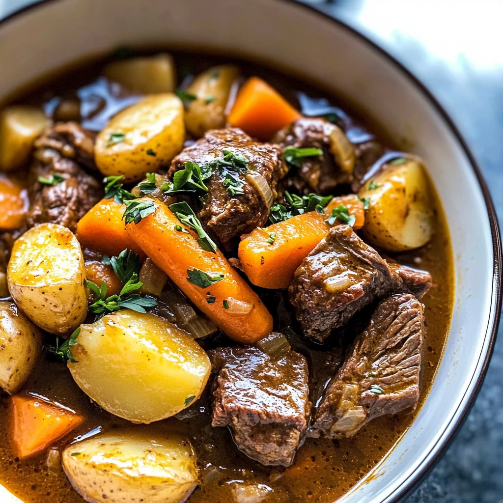 Slow Cooker Irish Beef Stew