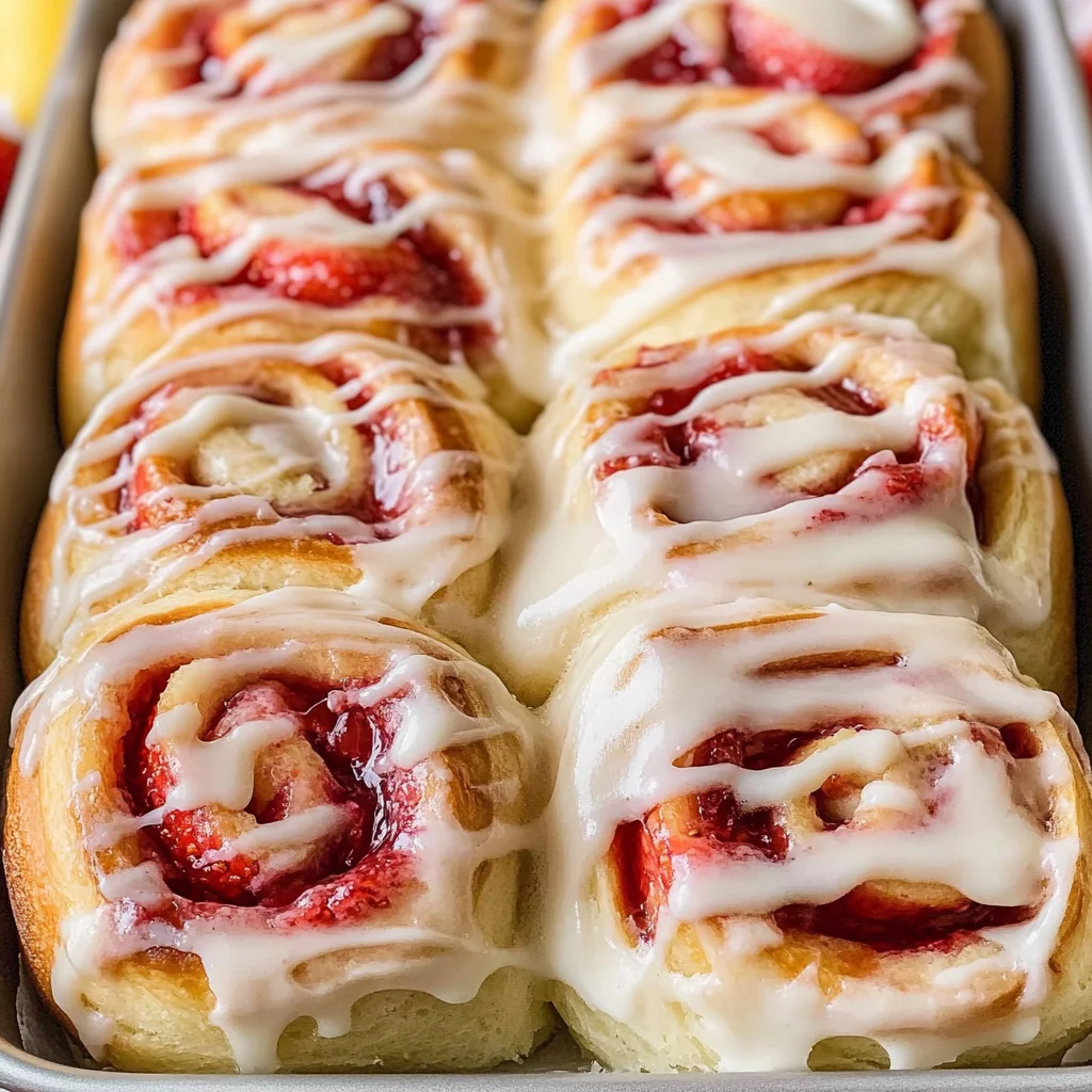 Strawberry Rolls