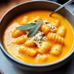 Tasty Pumpkin Gnocchi Soup