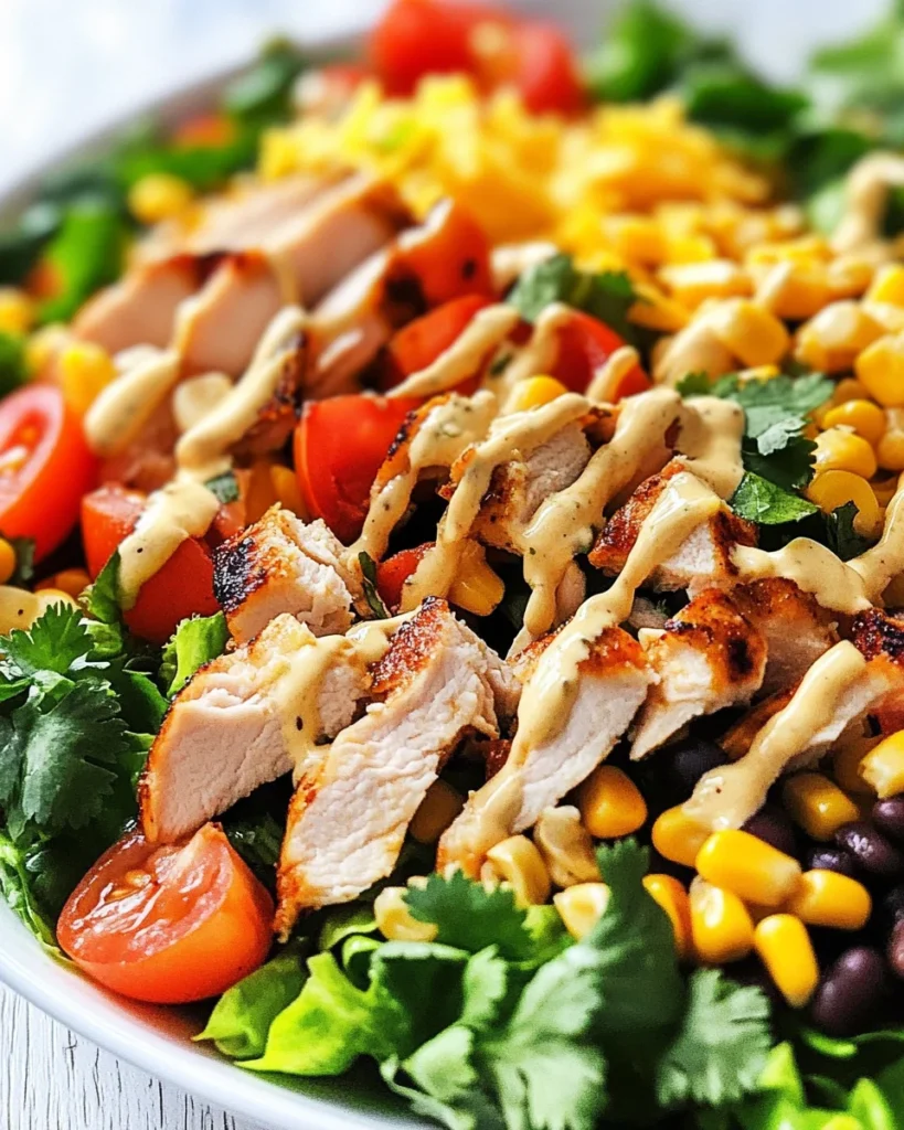 Tex-Mex Chicken Chopped Salad