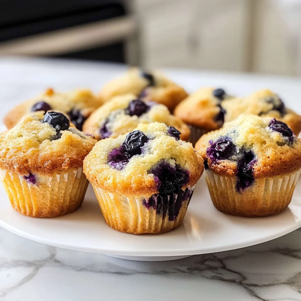 Ultimate Moist & Flavourful Blueberry Muffins