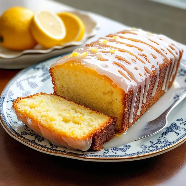 Zesty Lemon Loaf: Brighten Your Day with This Treat!