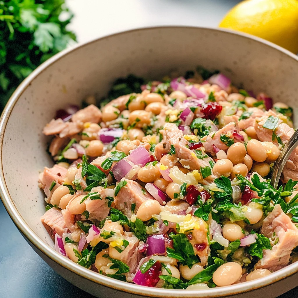 Amazing Tuna and White Bean Salad: 1 Simple Trick for Healthy Joy