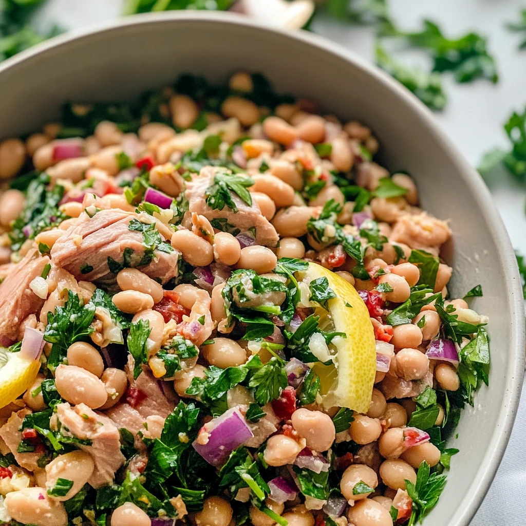 Amazing Tuna and White Bean Salad: 1 Simple Trick for Healthy Joy