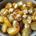 Baked Feta Potatoes with Lemon