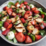 Balsamic Strawberry Chicken Salad Recipe