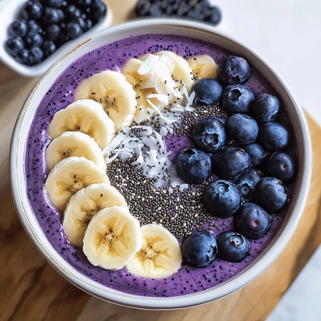 Blueberry Banana Smoothie Bowl