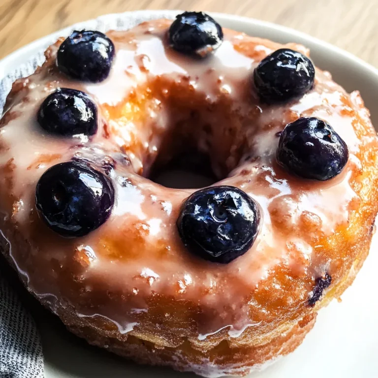 Blueberry Cake Donuts