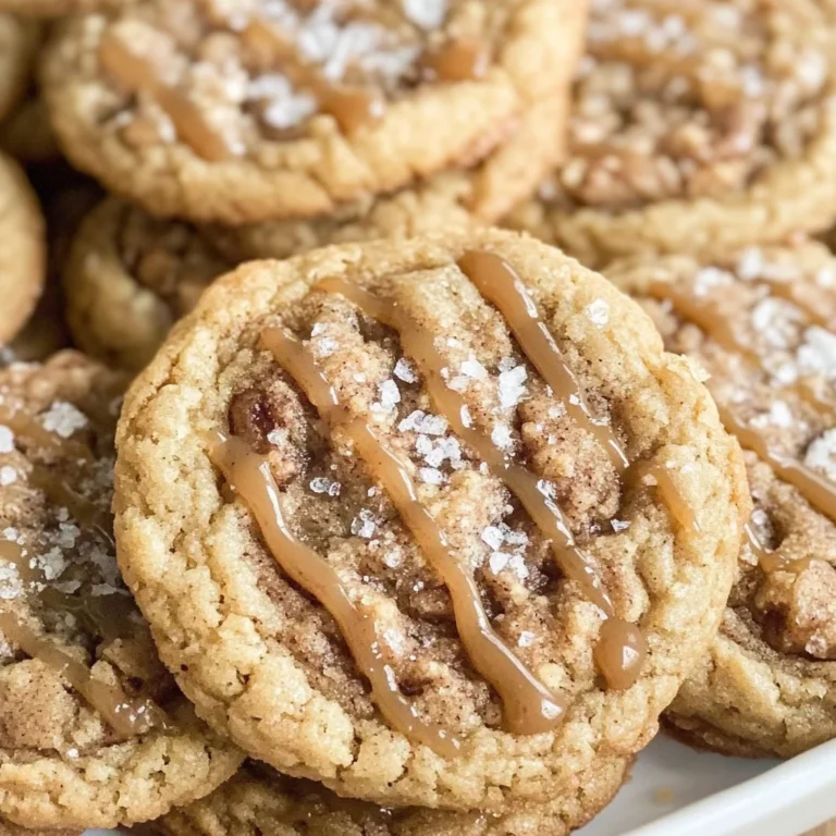 Brown Sugar Cinnamon Caramel Cookies