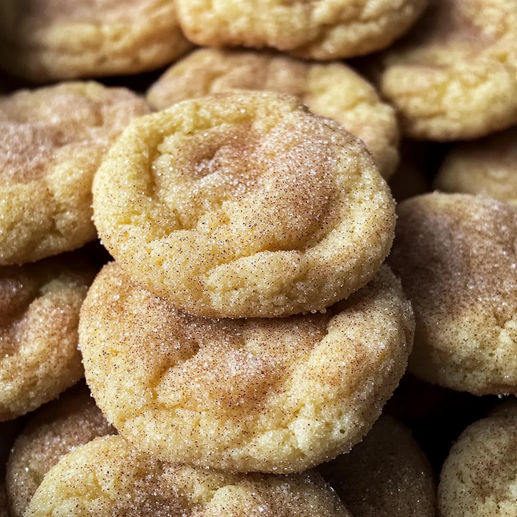 Buttery Lemon Snickerdoodles