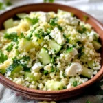Cucumber Lemon Couscous Salad