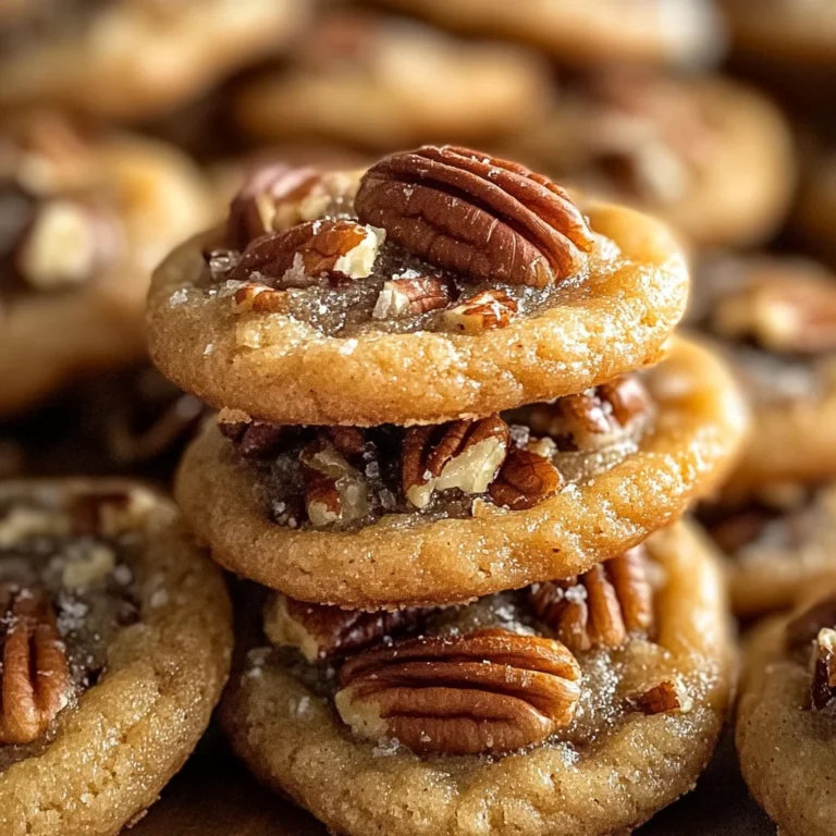Easy Pecan Pie Cookies Recipe-Soft & Delicious