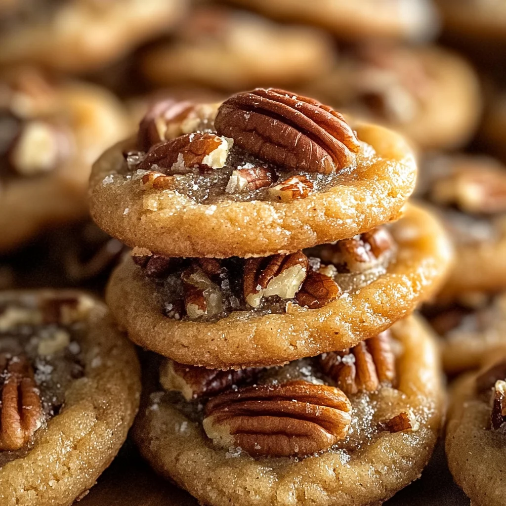 Easy Pecan Pie Cookies Recipe-Soft & Delicious