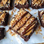 Easy Samoa Brownies
