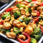Easy Sheet Pan Cashew Chicken – Better Than Takeout
