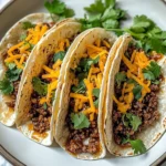 Garlic Butter Honey BBQ Tacos