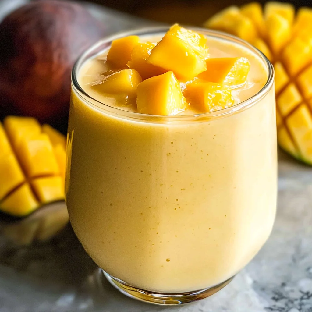 Healthy Mango Smoothie Recipe