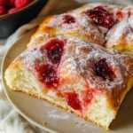 Homemade Jam Donut Focaccia