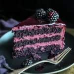 How to Make a Decadent Blackberry Velvet Gothic Cake at Home