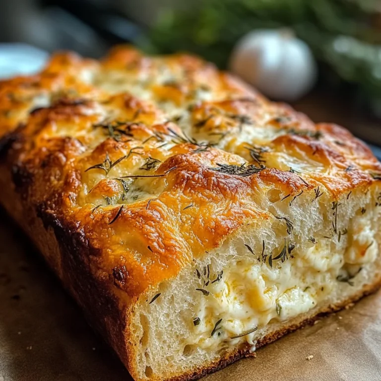 Italian Herbs and Cheese Bread